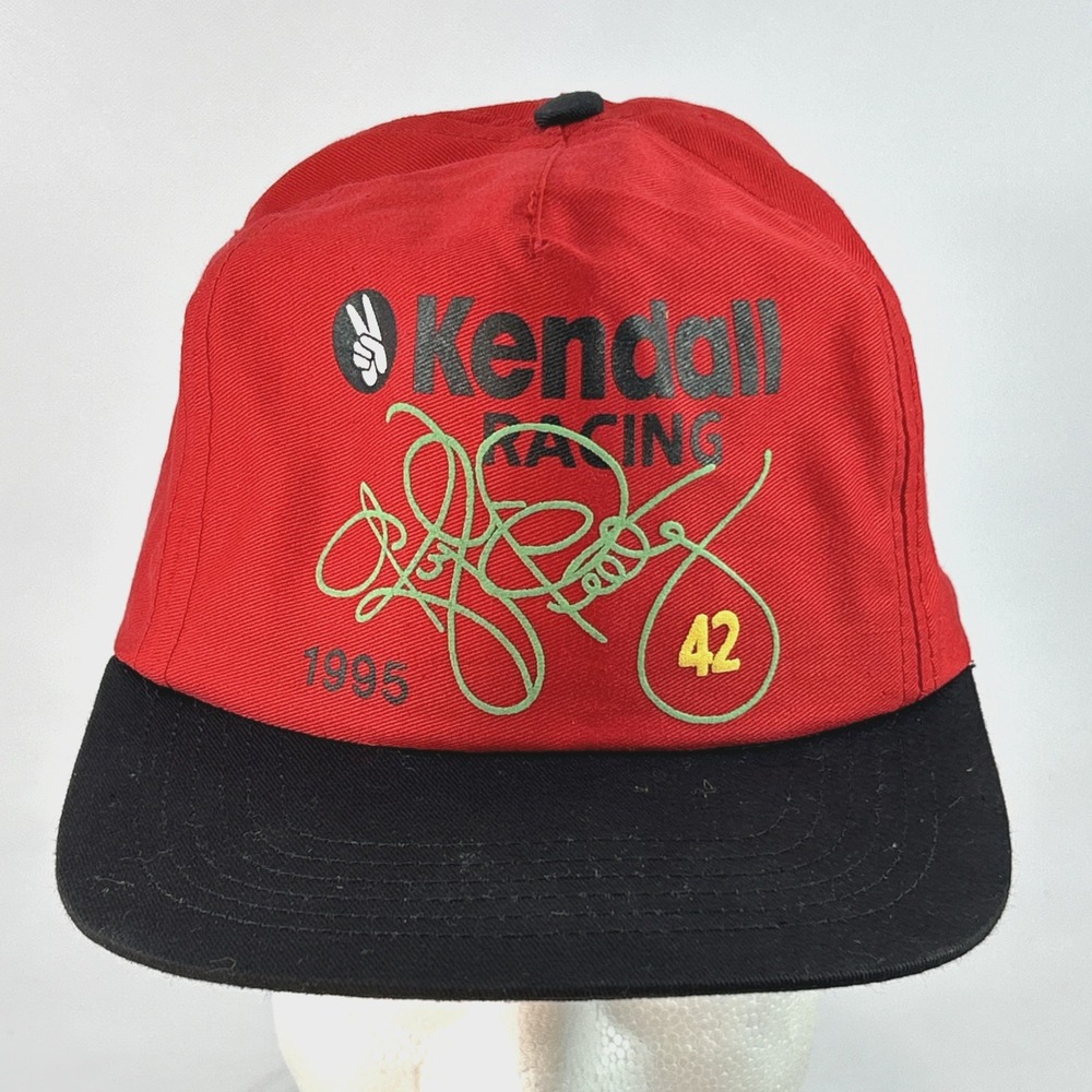 Vintage Kendall Racing Team Hat Cap Snap Back Kyle Petty #42 Nascar 90's NOS New